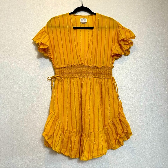 Saylor Adrianne Dress in Yellow Medium Womens
Mini Sundress - Picture 6 of 11
